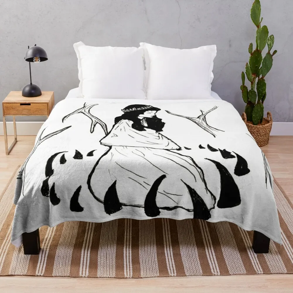 

Grounding Whispers Throw Blanket All Season Soft Lightweight Blanket for Home