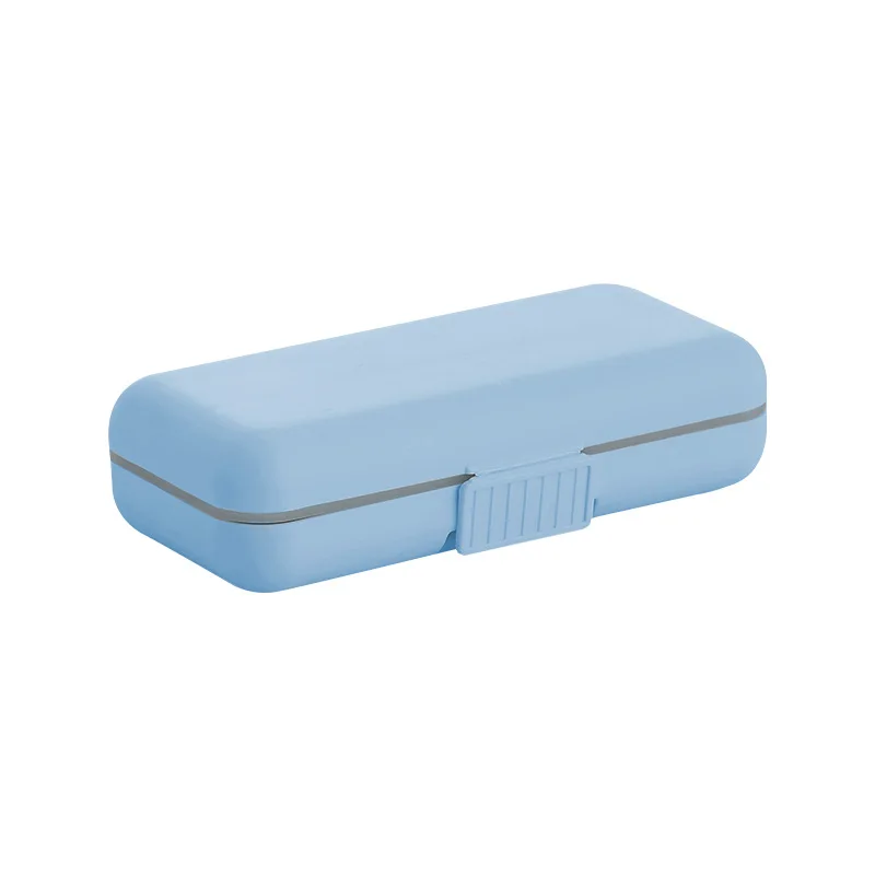 1pc Portable Sealed Pill Storage Box Compartment Portable Mini Pill Box Travel Pill Case Medicine Container