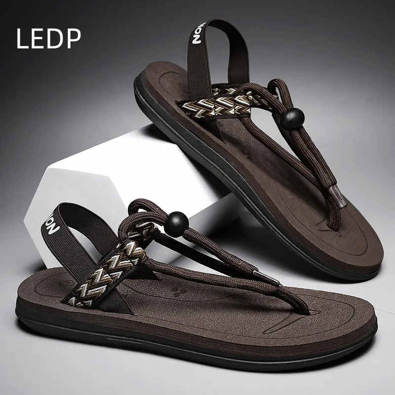 Couple Sandals Casual Outdoor Fashion Waterproof Comfortable Trend Versatile Breathable Wear-resistant Flat Shoes Summer Main