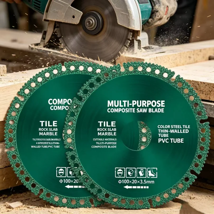 115/125mm Brazed diamond saw blade cutting disc 22.23mm steel metal stone cast iron steel reinforcement aluminum