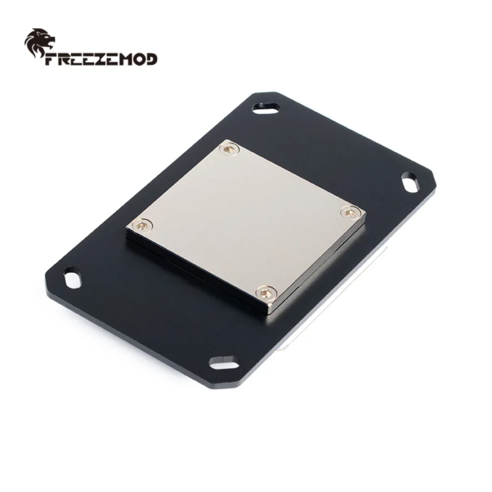 Imagem -04 - Zemod Bloco de Resfriamento de Água de Cpu de Cobre com Placa Traseira de Parafuso para Amd Ryzen Am2 Am3 Am4 5v3pin Rgb pc Case Mod