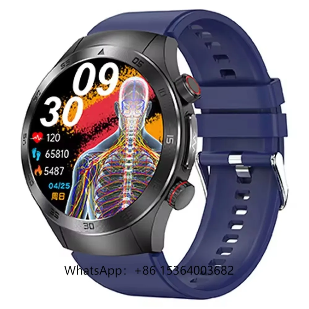 

New Arrival Relogio Smartwatch E800 Elderly ECG Health Monitoring Smartwatch IP68 1.49 Inches AMOLED Sport Watch
