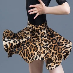 Kids Dresses for Girls Latin Dance Dress Short Sleeve Ballroom Competition Practice Solid Tango Stage Performance Costumes