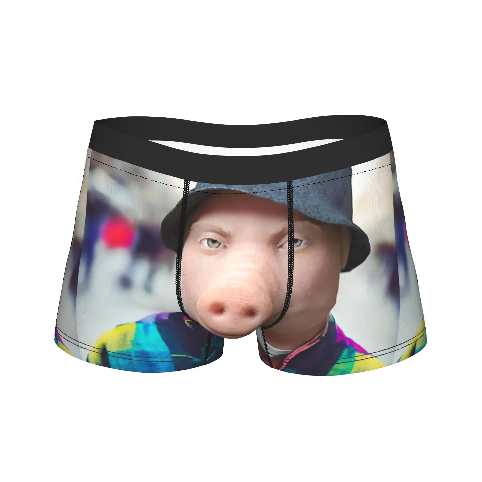 

John Pork Is Calling Boxer Shorts Pouch Underwear Quality Customs Boxer Brief Comfortable Man Panties Plus Size