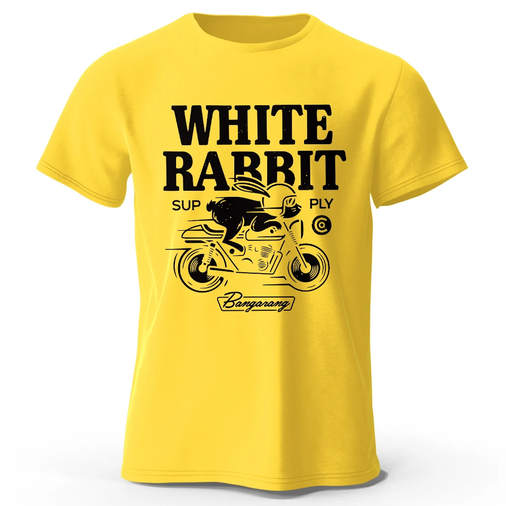 Men's Organic Cotton Rabbit Graphic T-Shirt