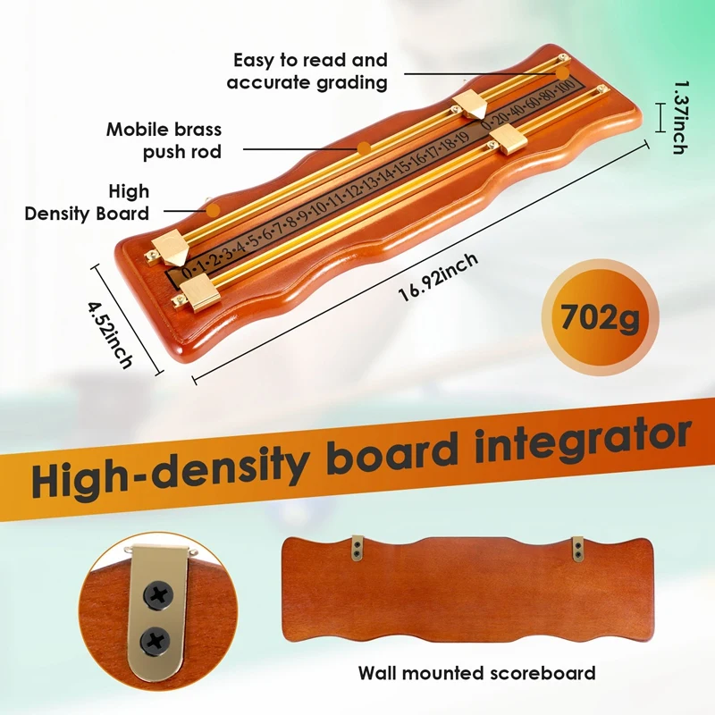 당구 득점판 스누커 게임 득점자 보드 플레이어, 숫자 계산 도구, 당구 밀도 보드 통합기