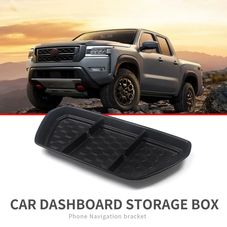 

For Nissan 22 Frontier instrument panel silicone box car storage box storage