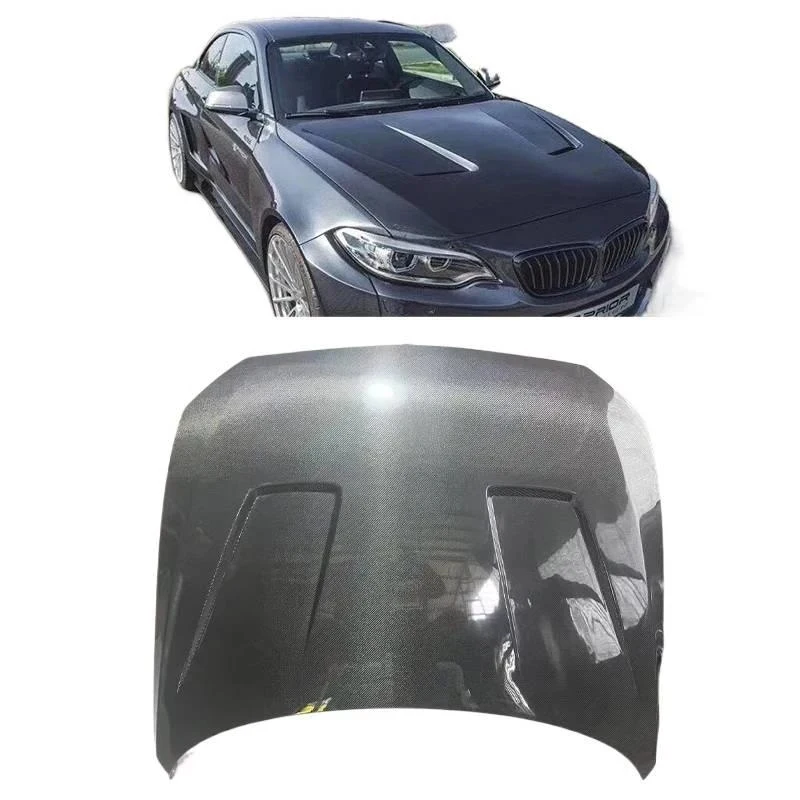 Carbon Fiber Vented Engine Hood Bonnet PD Style  M Competition F - Lightweight Racing Peormance Upgr
