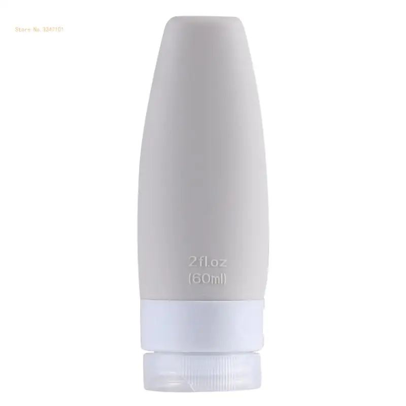 

Travel Mini Empty Silicone Bottles Set for Storage Make Up & Skin Care BPA Dropship