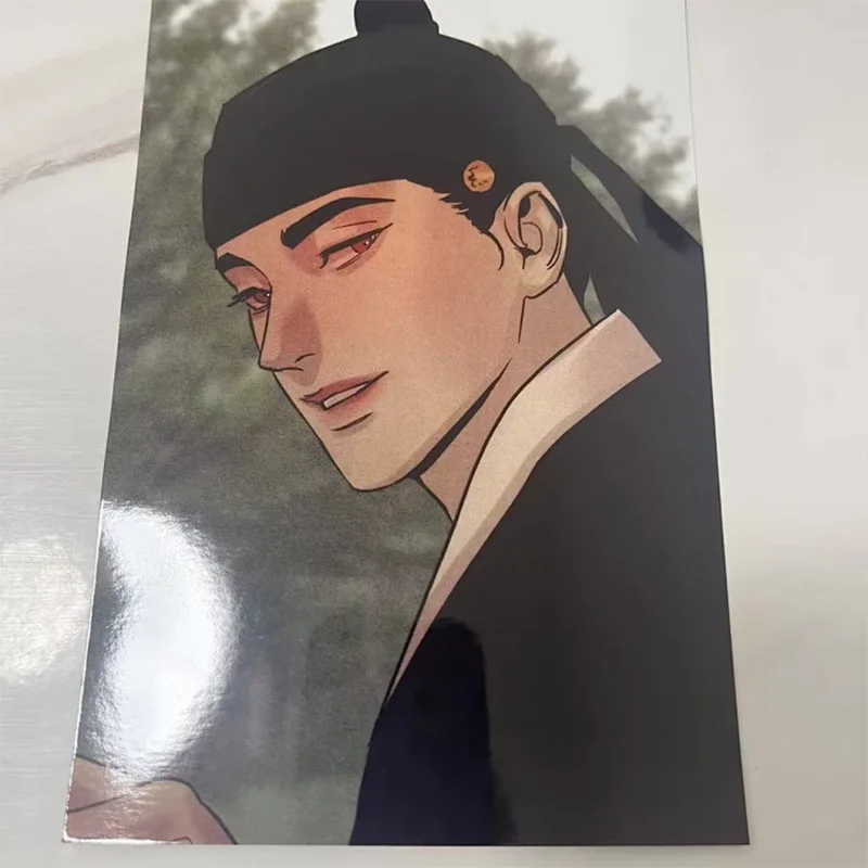 

Korean comic Byeonduck Hot Painter of the Night 23 photo card Xiangka Korean BL comic