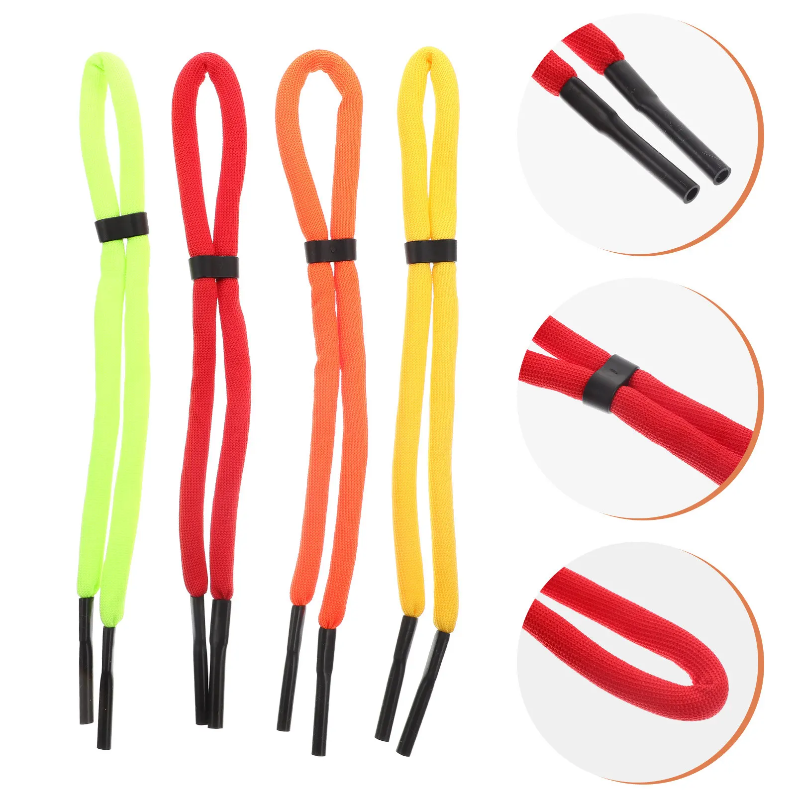 

4Pcs Glasses Strap Floating Sunglasses Strap Adjustable Eyewear Retainer for Boating Kayaking Water Sports Glasses Chain