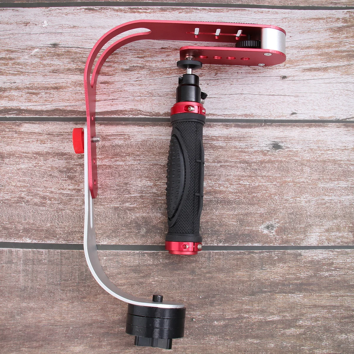 

1Pcs Bow-Type Camera Stabilizer Handheld Holder Red for Dslr Taking Travel Vibration Control Camera Stabilizer