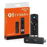 Versión en vivo de Android 14 TV stick wifi6 Sound control TV stick q8 8k video allwinner h313 Netflix youtube TV BOX transmisión gratuita en vivo