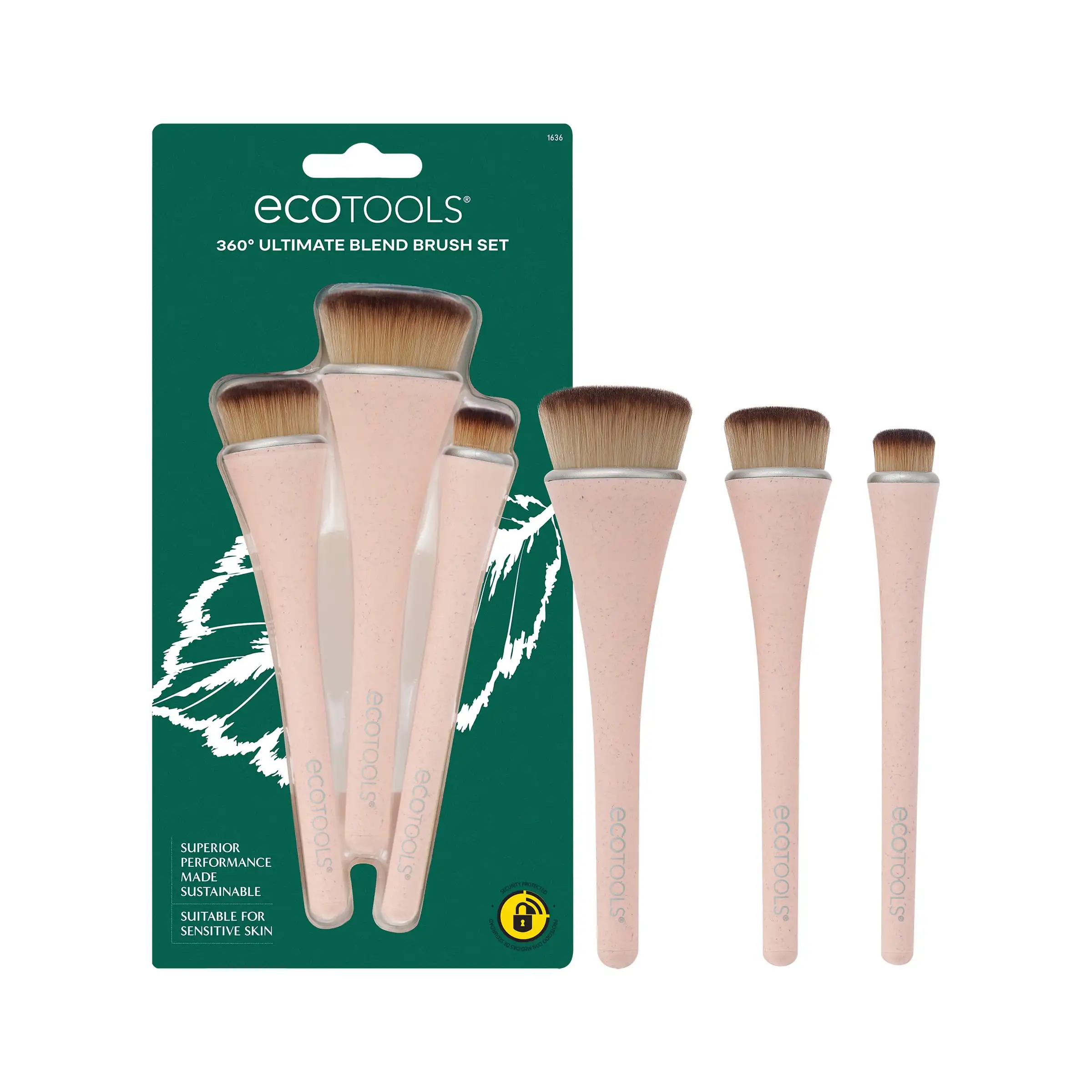 

Ultimate Blend Makeup Brush Kit, 3 Piece Set