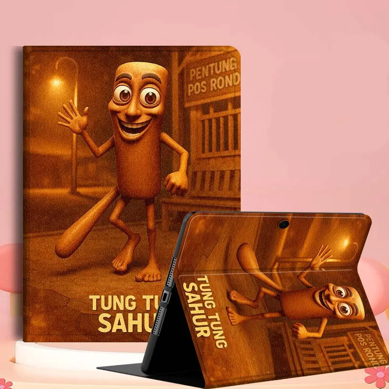 Balerina Capucina Tung Sahur لـ OPPO Pad 2 3 4 Neo Air SE X Pro 10.36 11 11.4 11.61 12.1 13.2 بوصة 2025 حافظة كمبيوتر لوحي قابلة للطي #5