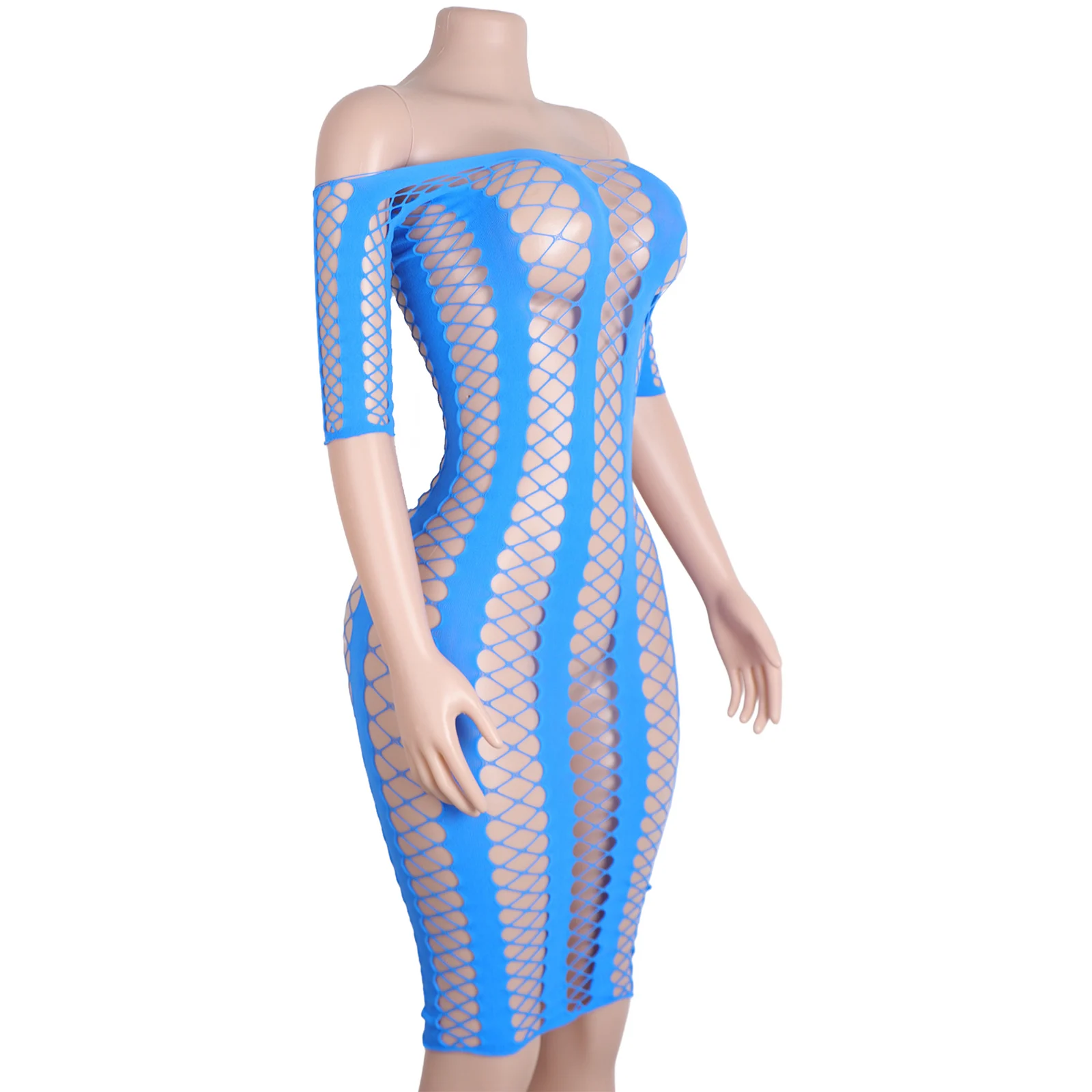 Sexy Striped Jumpsuits with Sleeves Exotic Dancewear Stripper Outfits Clubwear Performance Bodysuits Party Intimate Apparel view 6
