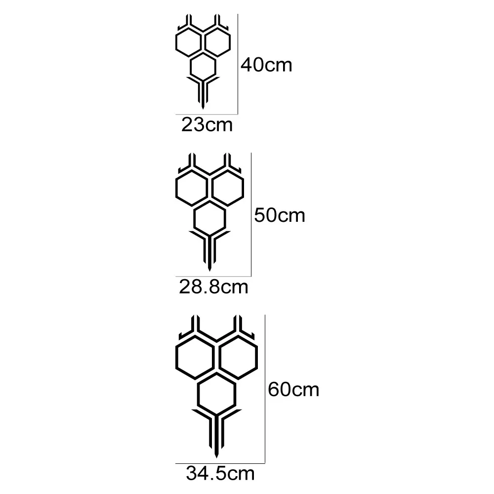 غطاء غطاء محرك السيارة العالمي ملصق أحجام مختلفة الرسومات العسل الفينيل فيلم ديكور ملصق مائي السيارات SUV الضبط الخارجي الملحقات #5