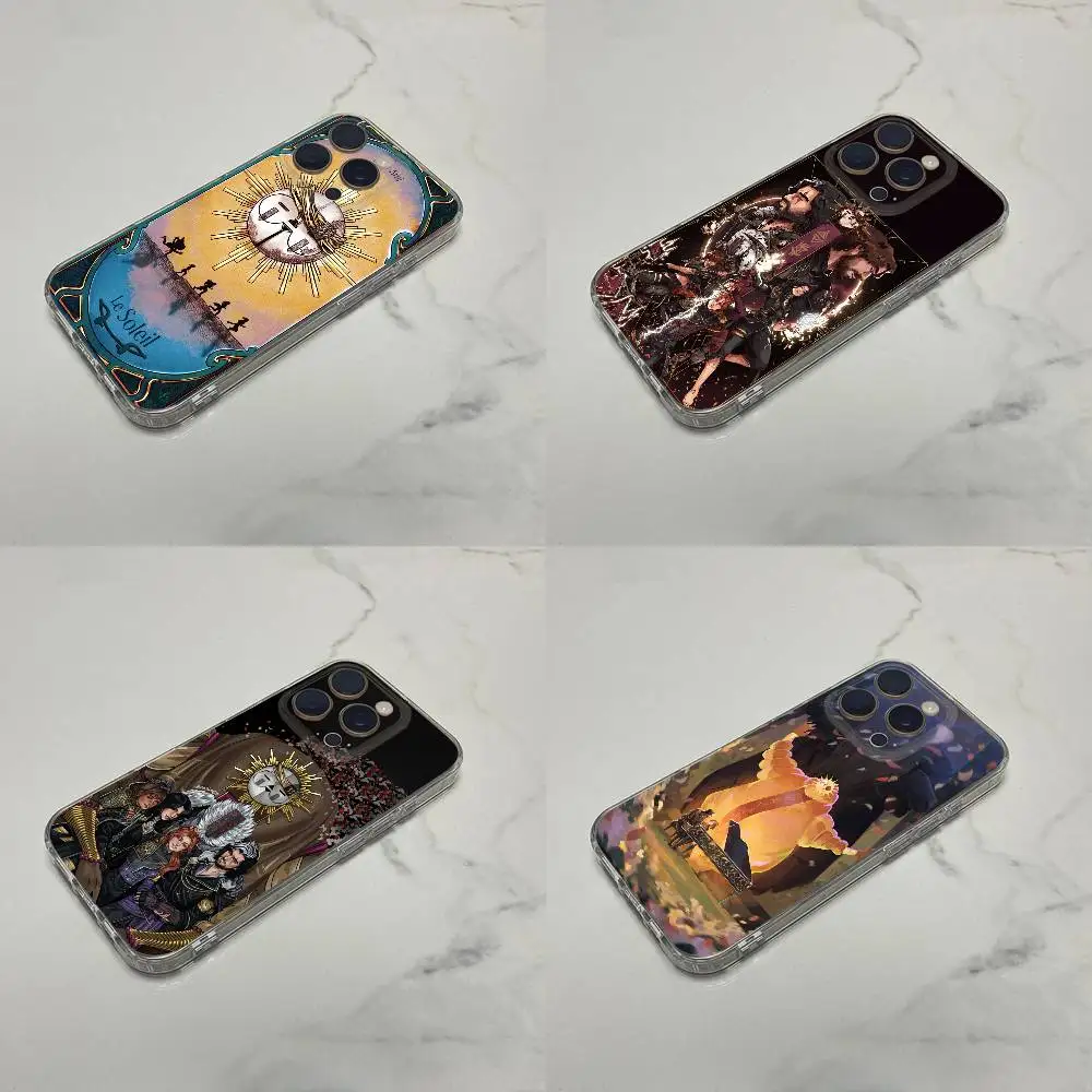 

Clair Obscur Expedition 33 Phone Case For iPhone 17,16,15,14,13,12,11 Plus,Pro,Max,Plus,E,SE4,Mini Transparent Box