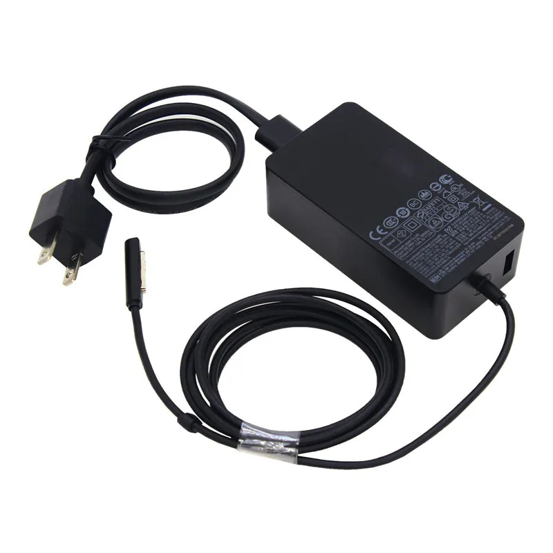 12V 3.6A 45W Charger for Microsoft Surface Pro 1 pro 2 RT Windows 8  power adapter 1601 1536 1514 charger fast charge with 5V 1A