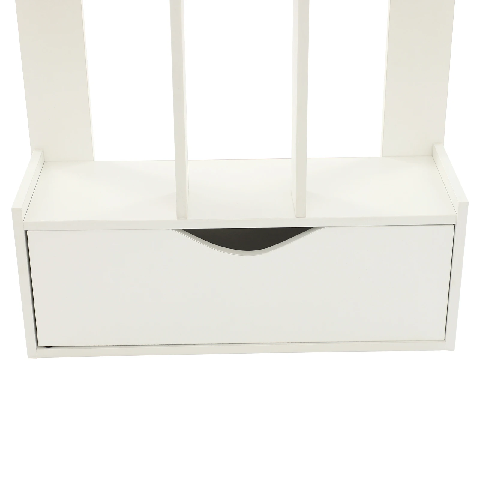 خزانة كتب مكونة من 15 حجرة مع خزانة كتب قائمة على الأرض، سعة تحميل كل طبقة حوالي 5 كجم لمكاتب غرف الدراسة