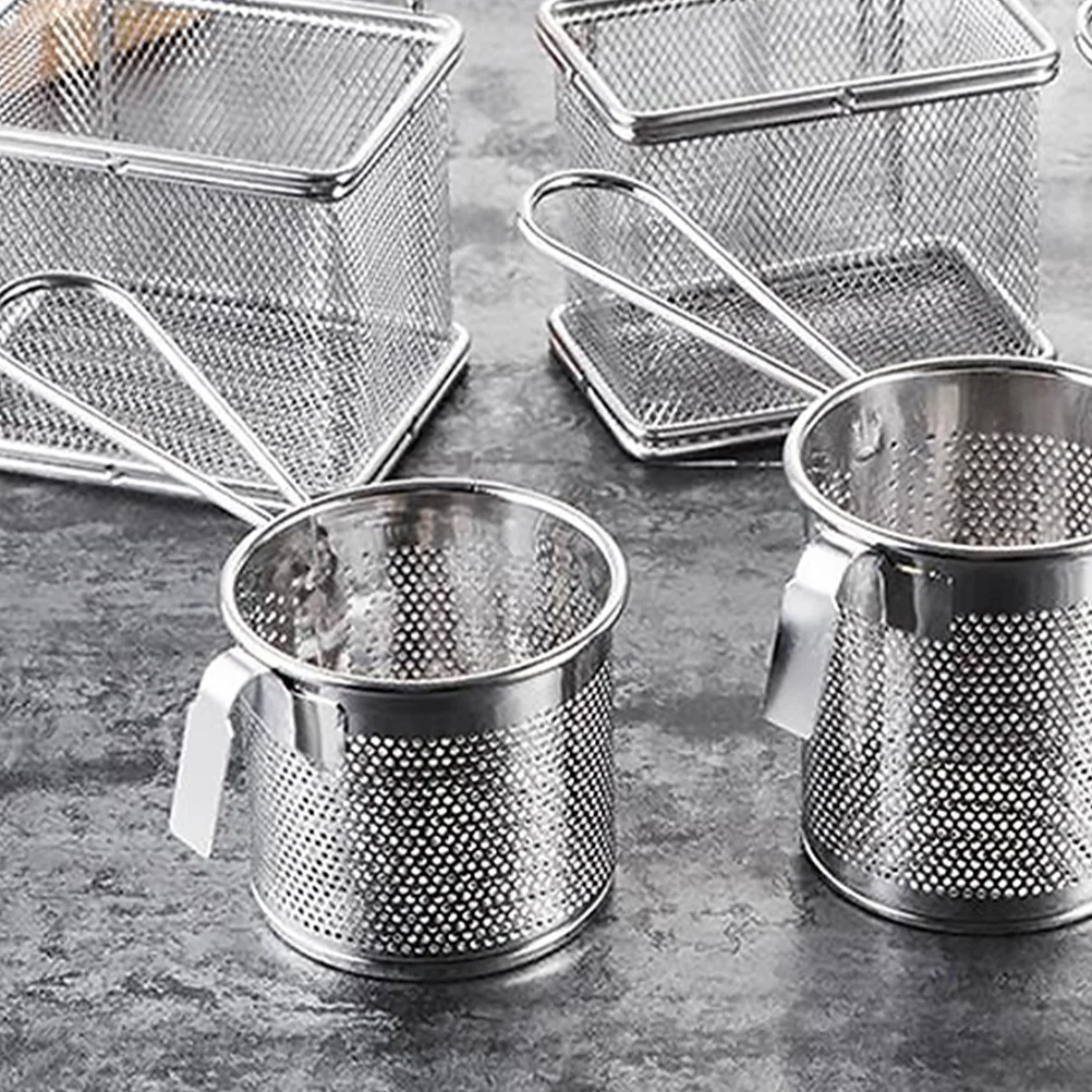 

Hot Pot Mesh Colander Food Presentation Strainer Stainless Hotpot Ladle Kitchen Net