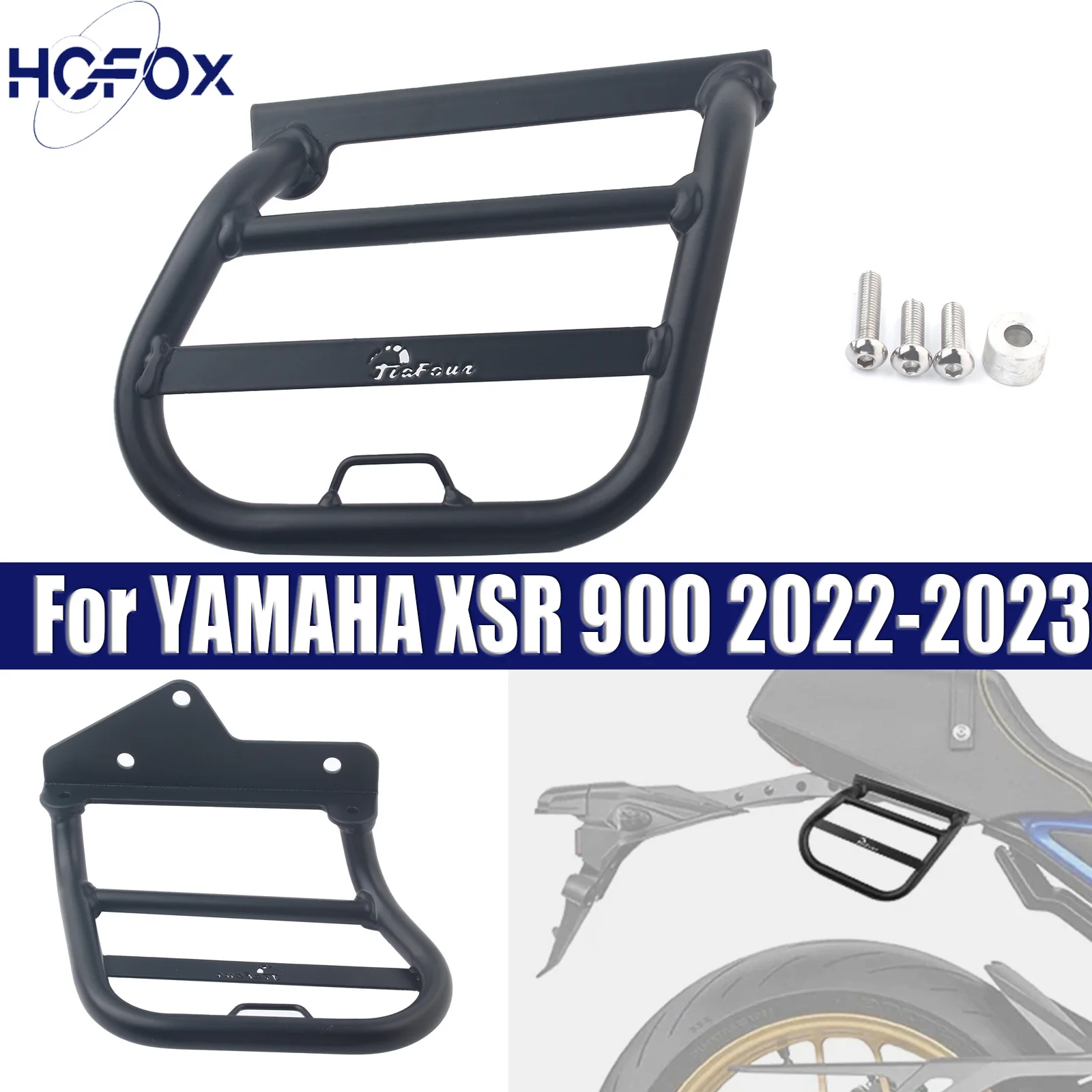 

Saddle Bag Side Trunk Bag Support Bracket Motorcycle Trunk Bag Holder For YAMAHA XSR 900 2022-2023