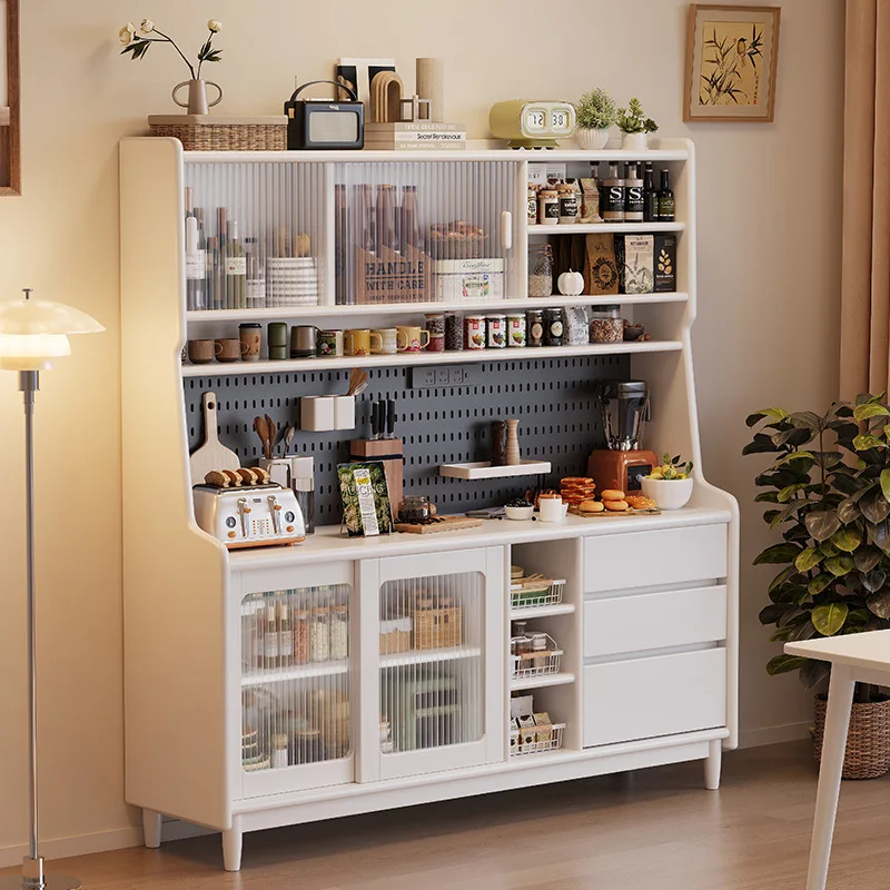 Integrated storage against the wall Kitchen Household storage Tea cabinet