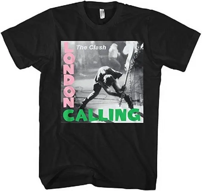 The Clash Mens T Shirt Smashing Guitar Lightweight Brand New