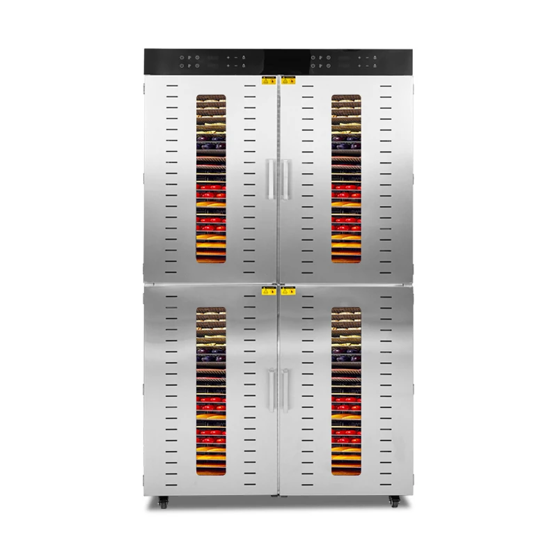 

Big Size 80 Layers Industrial Large Capacity Herb Drying Machine Cassava Dehydrator With 4 Rooms