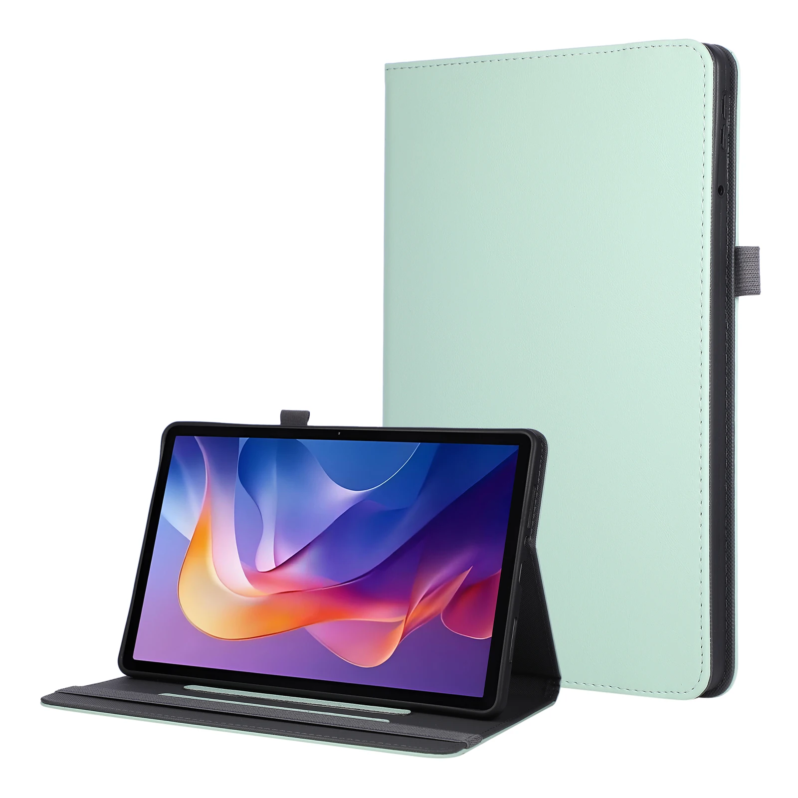 

Чехол-подставка для Redmi Pad 2 2025 11 дюймов, Pro 2024 12.1 дюймов, Xiaomi Poco Pad 5G, задняя крышка из ТПУ с ремешком для руки, кожаный чехол-футляр