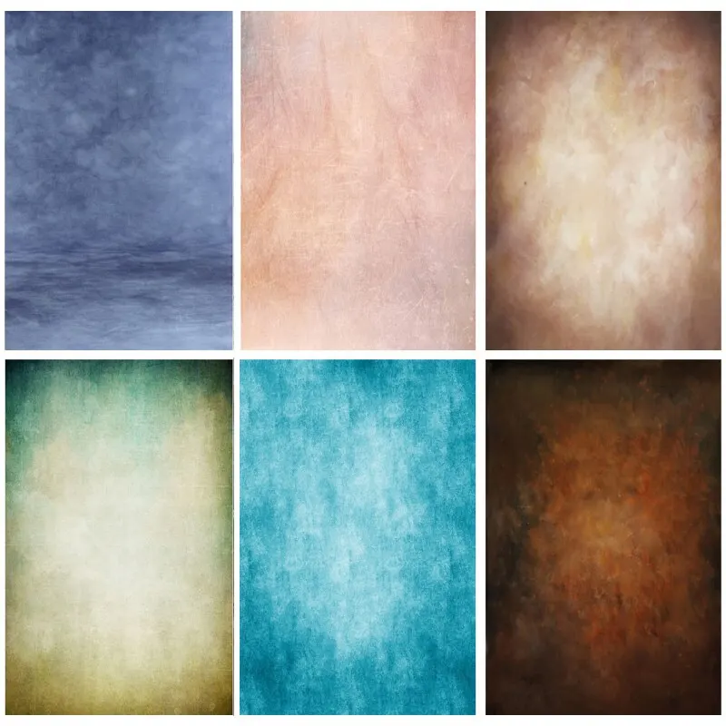 SHUOZHIKE Art Fabric Vintage abstract Gradient PortraitPhotography Backdrops Studio Props Backgrounds 1911 CXZM-06