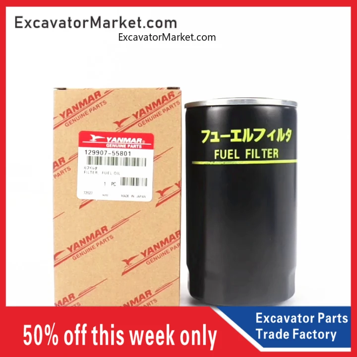 

Excavator Parts For 129907-55801 Excavator XCMG Liugong 60 Yanma 4TNV88 94 98 Engine Diesel Filter Element