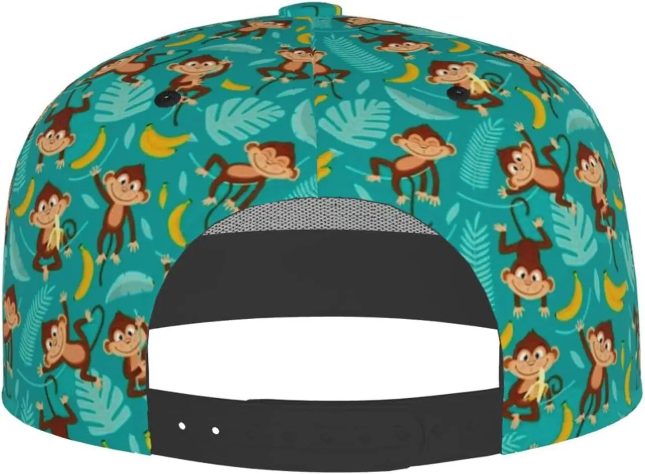 القرد قبعة الحيوان قبعات البيسبول لطيف القرد قبعة الشمس قابل للتعديل قرد قبعة بيسبول القبعات لطيف