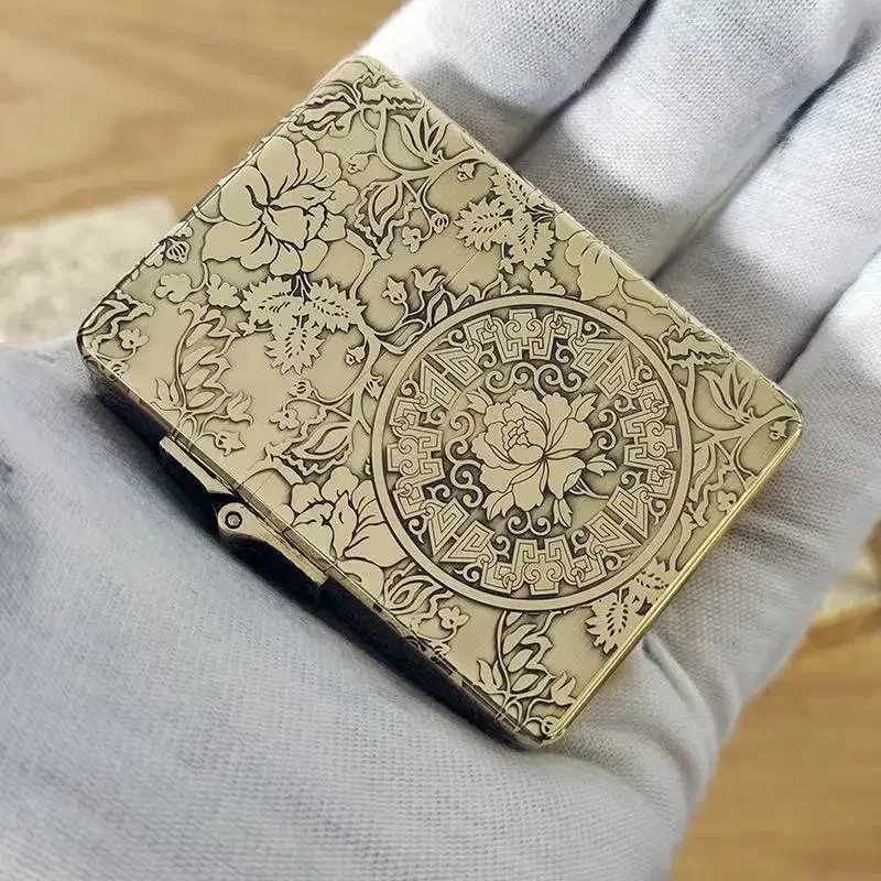 Armor Shield Zorro 915s verdikt diep gesneden diep origineel koper messing persoonlijkheid winddicht lichtere mannen cadeau roken