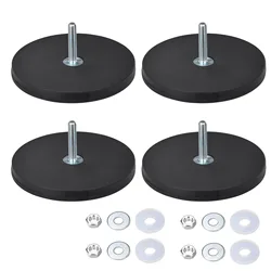 Superbat Universal Magnetic Mount Base for Starlink Gen 2 - 4X Heavy Duty Magnetic Base for Roof/Surface, No Drill, 300lbs Each