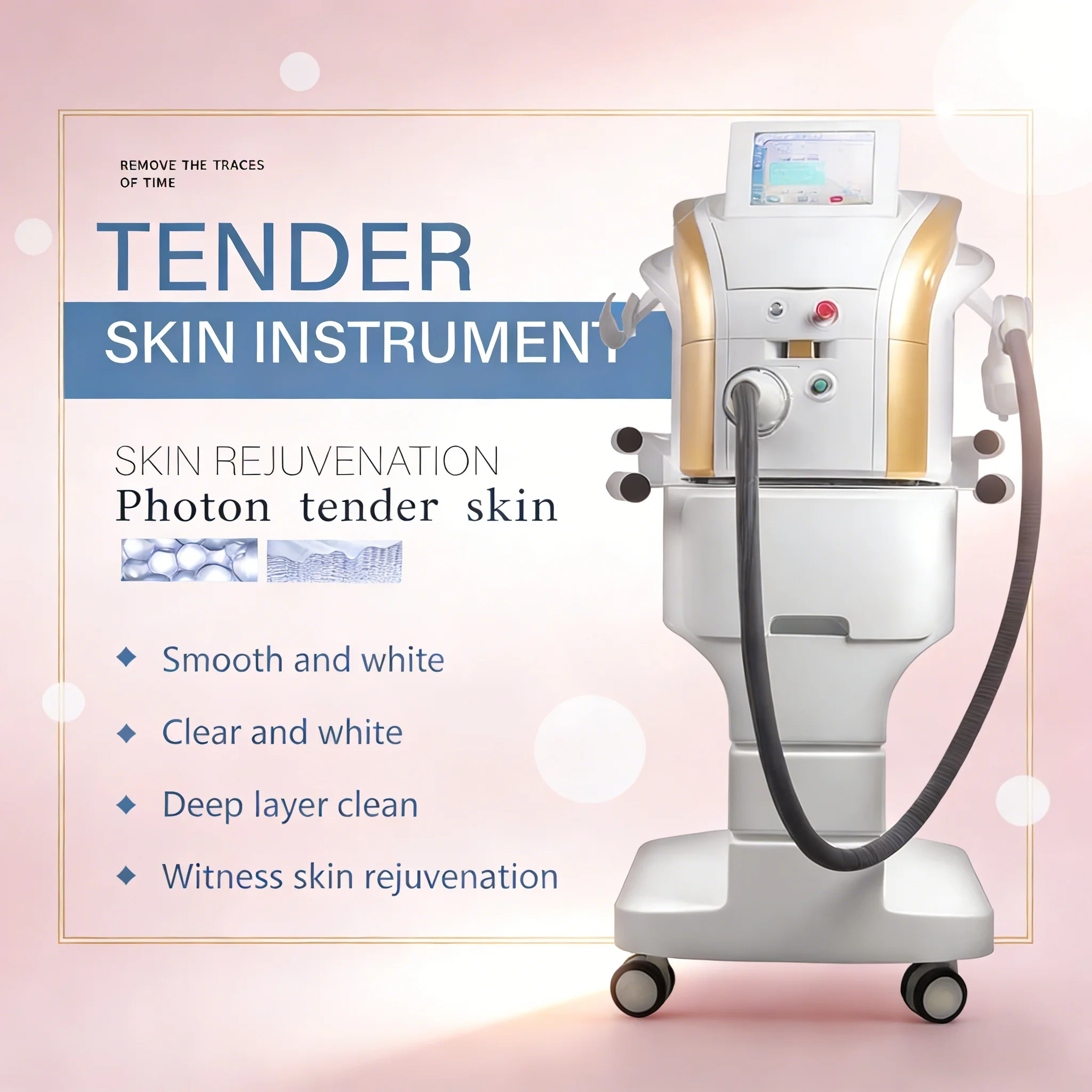 Industrial Laser Hair Removal Machine - Máquina de Beleza Multifuncional M22 IPL