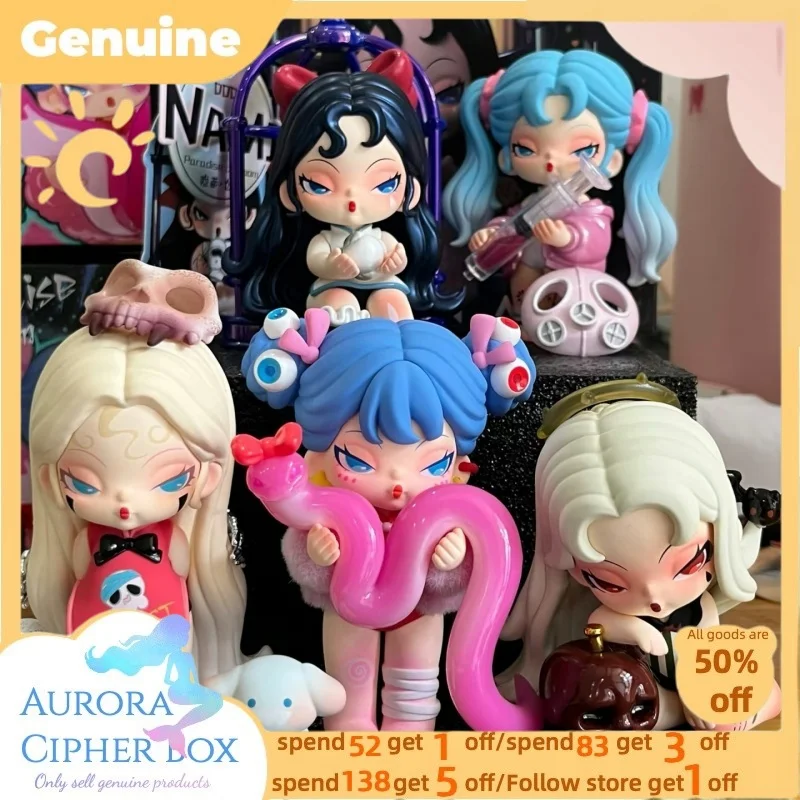 حقيقية دودو نامي يوم الموت الجنة سلسلة الإبداعية مفاجأة صندوق صندوق أعمى نامي 2 لعبة عصرية اليدوية دمية الديكور فتاة هدية #1