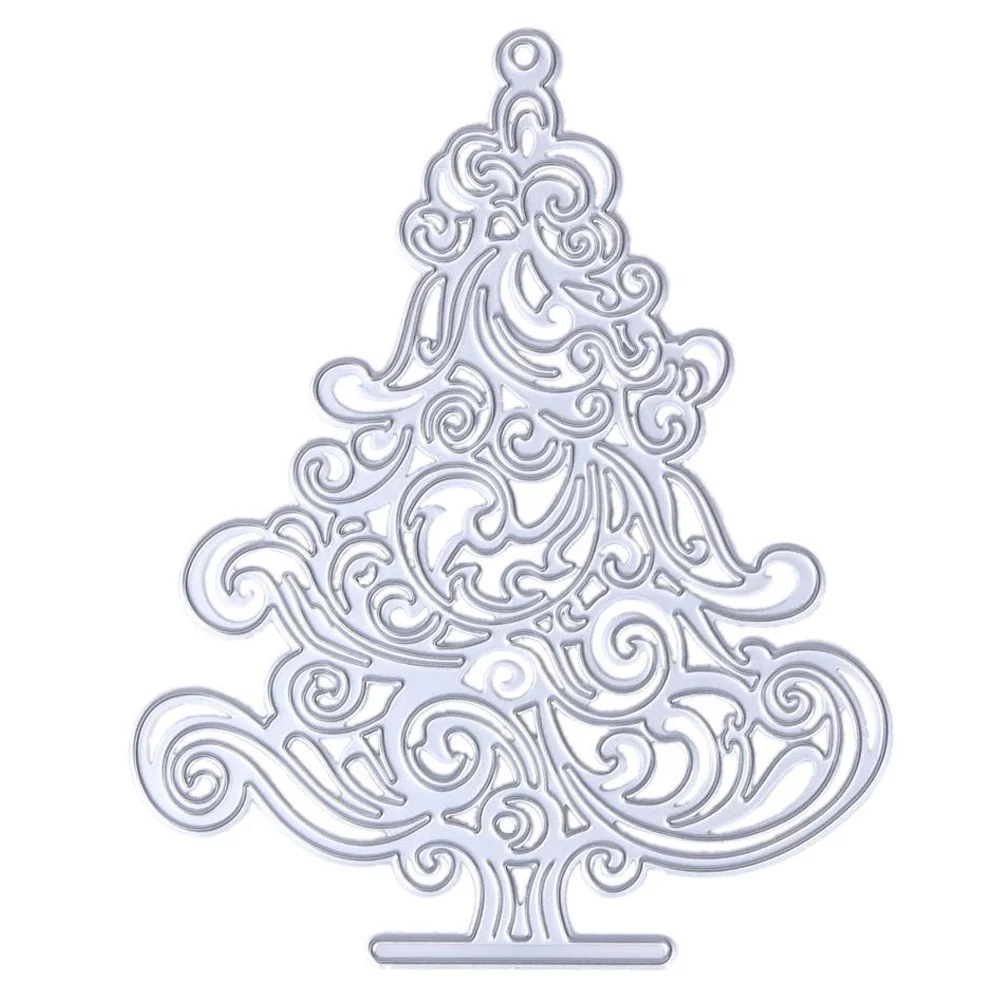 

Christmas Die Embossing Dies Cuts for Making Cutting Tree Metal Stencils Templates