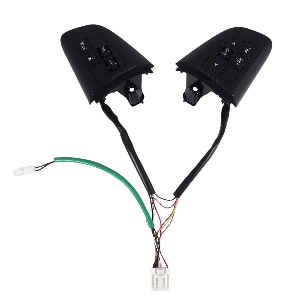 

2Pcs Volume Mode Steering Wheel Switch for Mazda 3 5 CX-5 CX-7