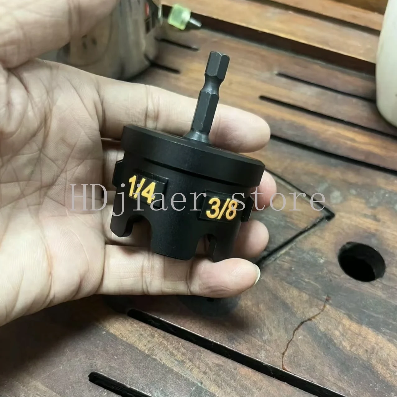 

New Nut Zipper Drill Attachment - Quick Removal Nut Drill Bit Socket Wrench Tool