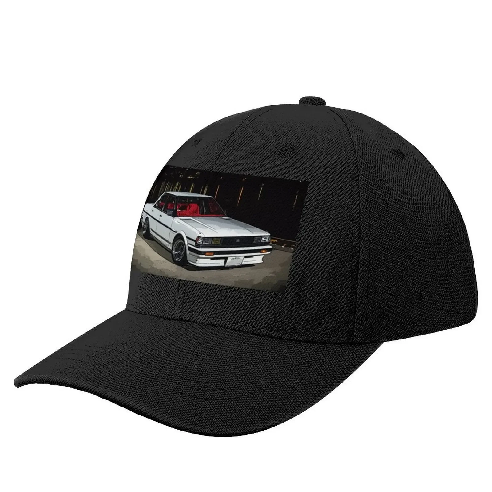 80's Classic Oldschool JDM Sedan Cressida Baseball Cap Sunscreen Hat Man For The Sun Ball Cap Women's Beach Men's