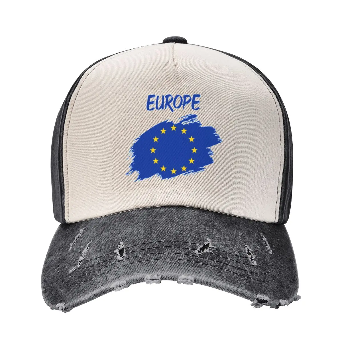 

Europe EU European Union Baseball Cap Bobble Hat luxury caps Beach Outing Golf Men's Women's