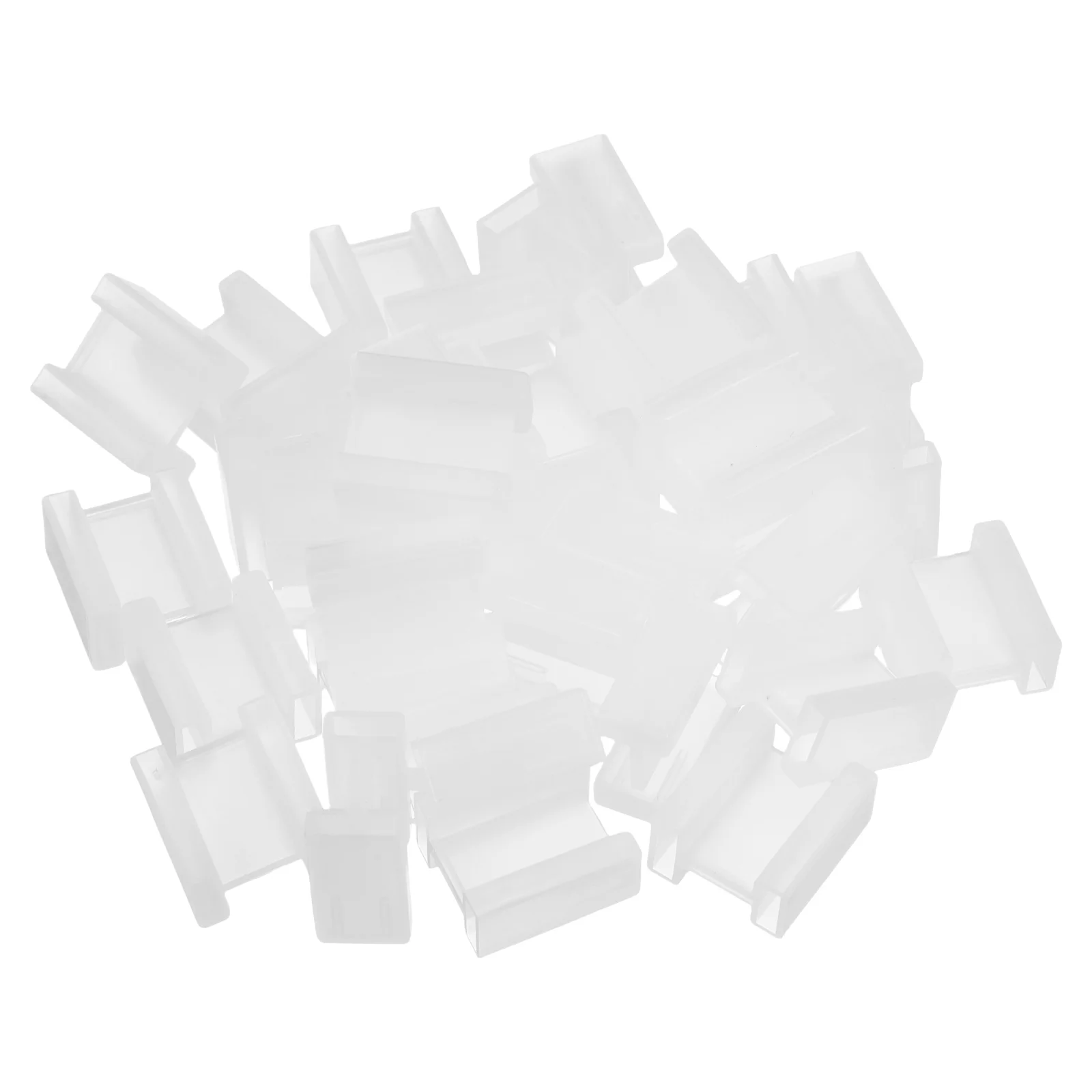 

100pcs Plug Sleeve Dust Electrical Outlet Cap Cap Outlet Cover Water Resistant Durable Electrical Socket Foot Protector