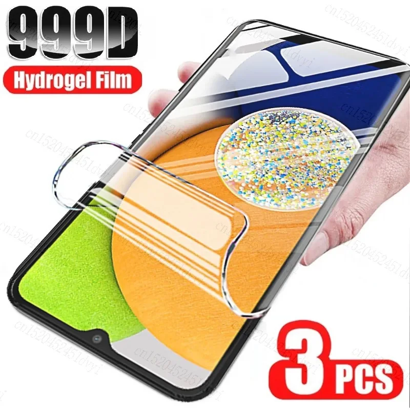 Protector de pantalla de película de hidrogel para Huawei, Protector de pantalla para Huawei Y8p Y5p Y9a Enjoy 20 Plus Z X10 Max Enjoy 20 Pro P Smart S nova Lite 3 Play 4 Pro, 3 unidades