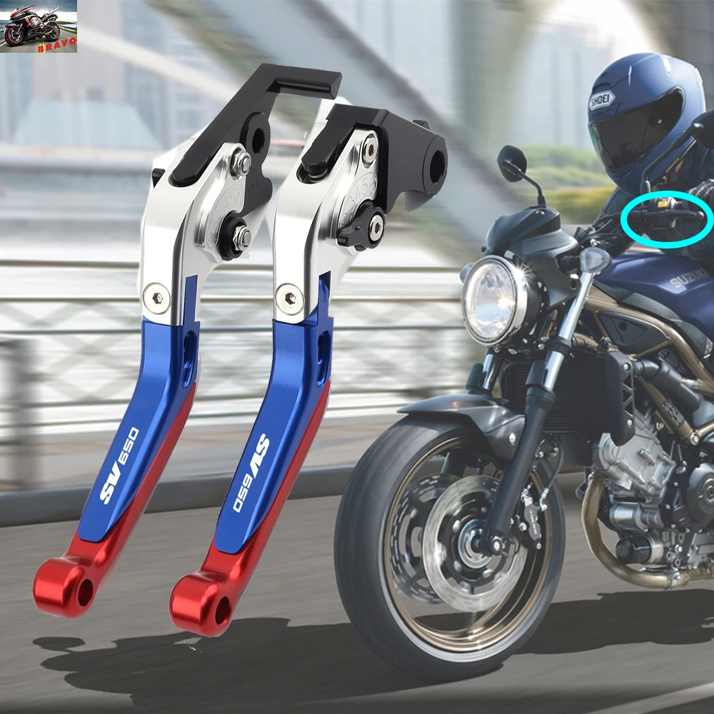 

Clutch Lever Brake Set For Suzuki SV650/X SV 650 2016-2022 CNC Motorcycle Accessories Adjustable Handle Set Handle Levers