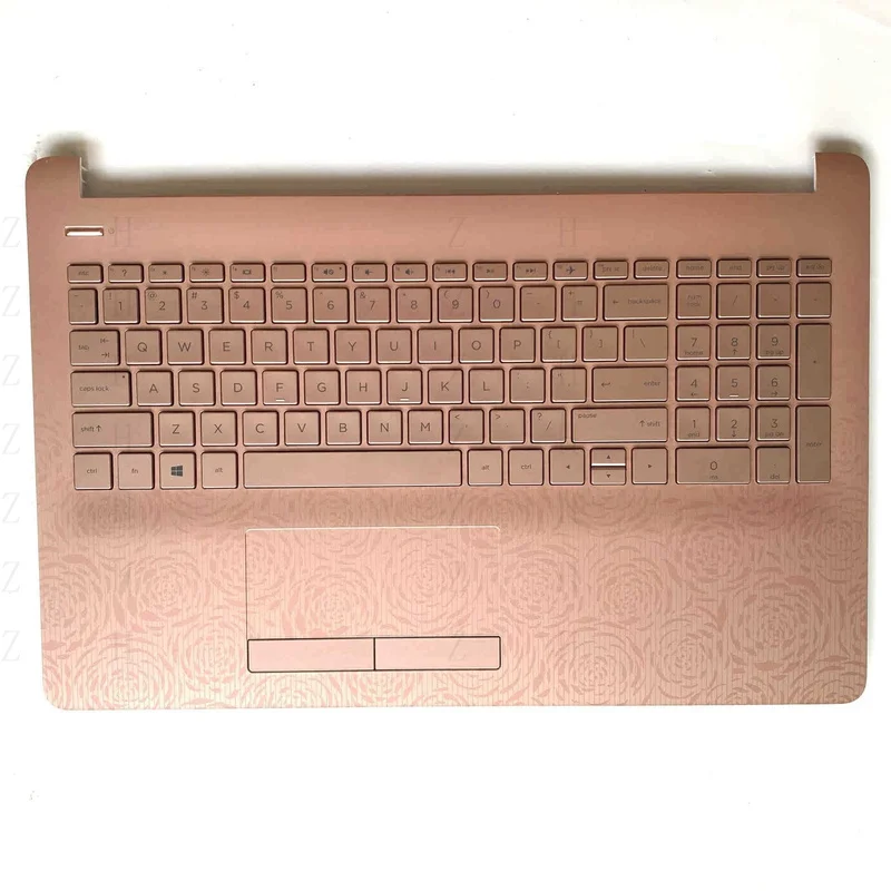 

C 925564-001 FOR HP 15-BS 15-BW 15-BU 15-BR Pink C Shell Palmrest Keyboard Touch