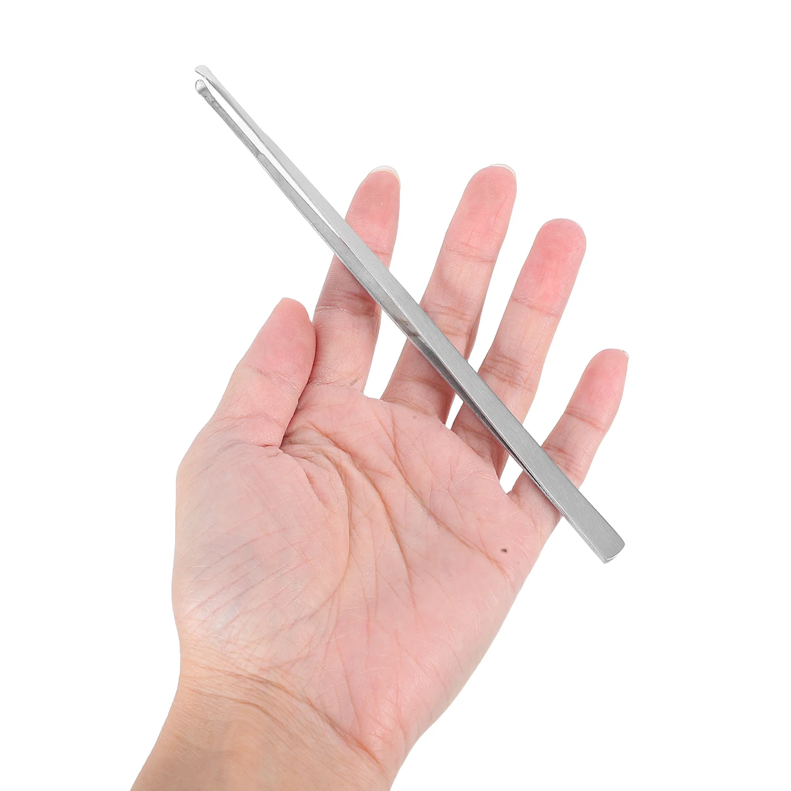 NOLITOY 5 قطع من أدوات تنظيف الأذن، مزيل الشمع، مجموعة أدوات إزالة شمع الأذن الفضية #3