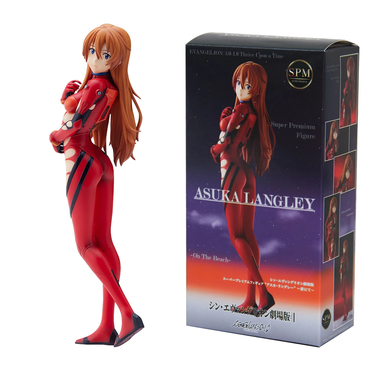 

Anime NEON GENESIS EVANGELION New Theatrical Version Finale Asuka Langley Soryu Seaside Battle Damaged Model Toy Action Figure