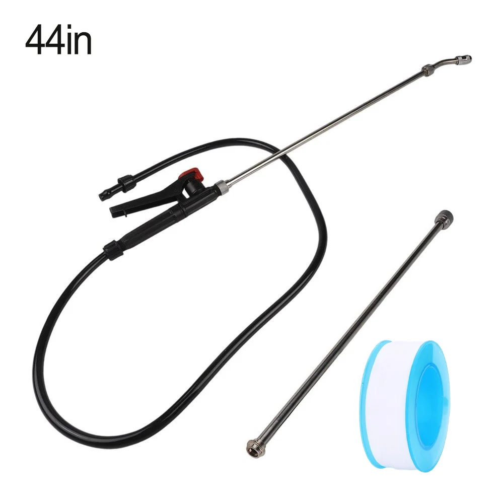 Metal Spray Extension Adjustable Nozzle Wand For Outdoor Gardening Use Secure Threaded End Connection 9mm Inner Diameter Fitting