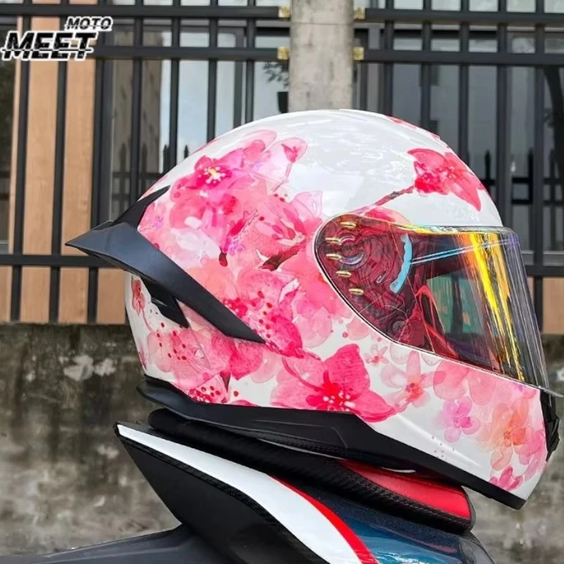 Full Face Motorcycle Helmet With Bluetooth - ORZ Motosiklet Bluetooth Kask Dört Mevsim